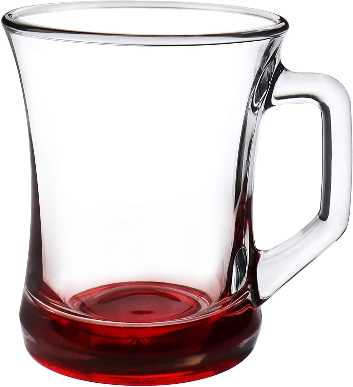 LAV Colored Base Set of 6 Hot Drinking Mugs
