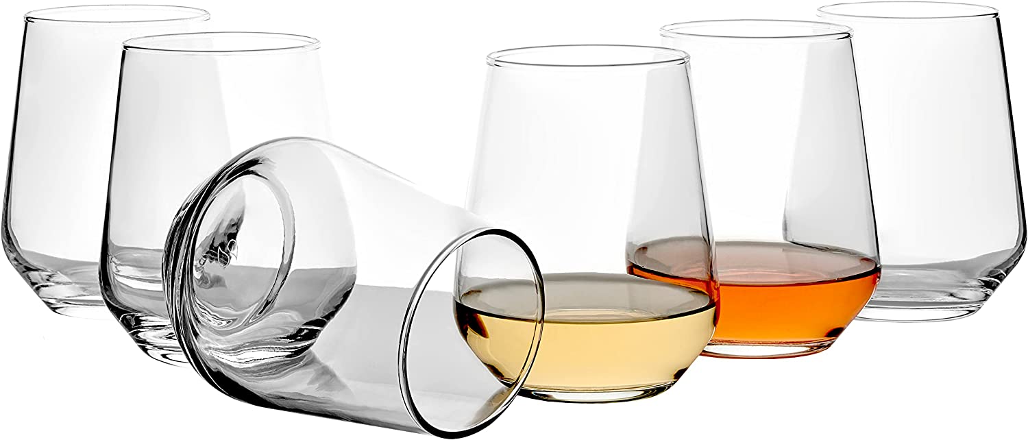 Pasabahce Allegra Universal Multi-Purpose WATER Glasses Set of 6 x 425ml