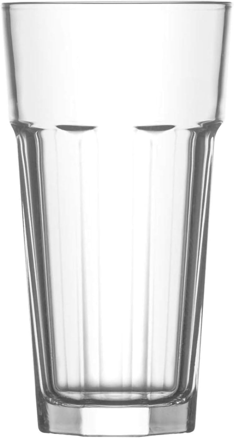 LAV 6X Clear 360ml Aras Highball Glasses