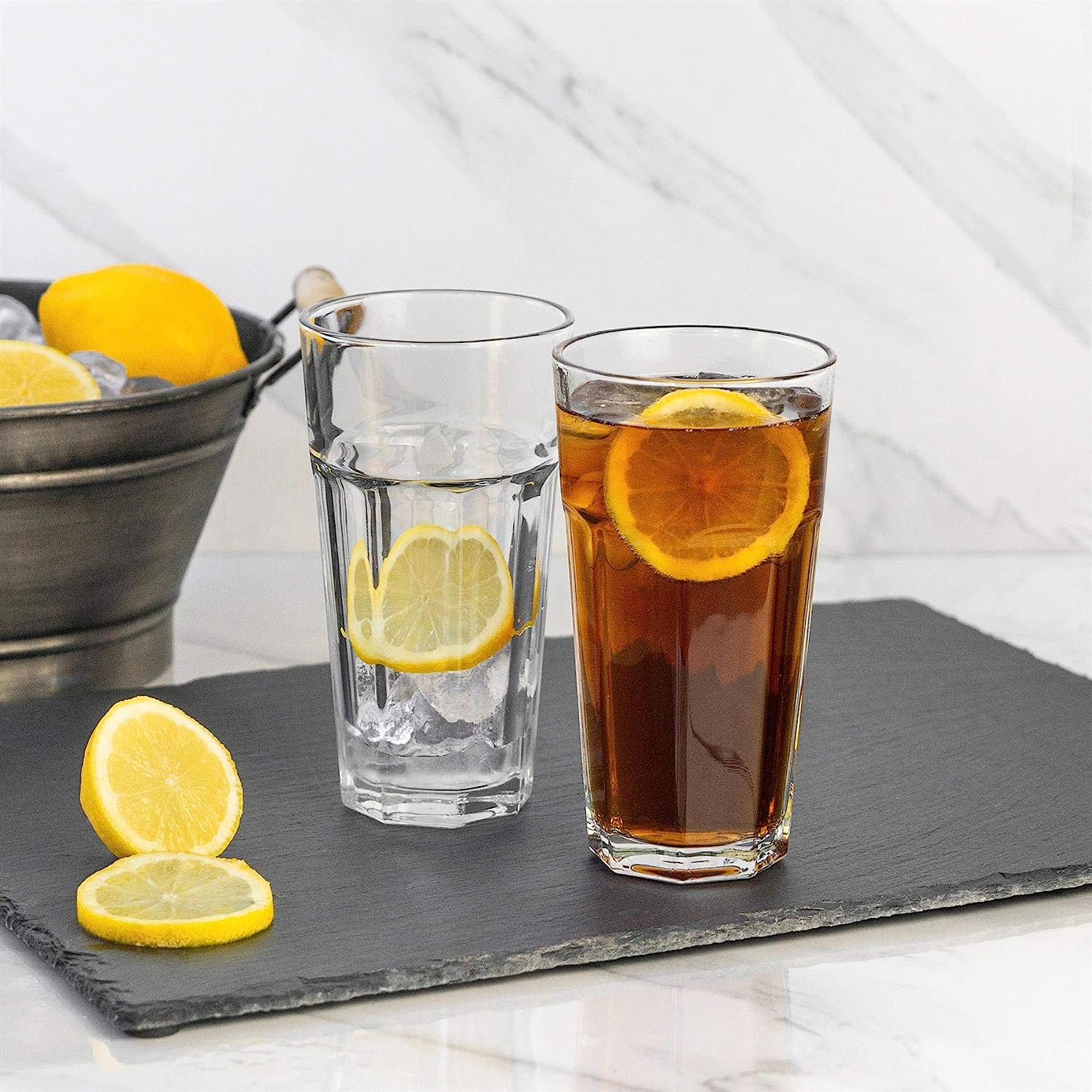 LAV 6X Clear 360ml Aras Highball Glasses