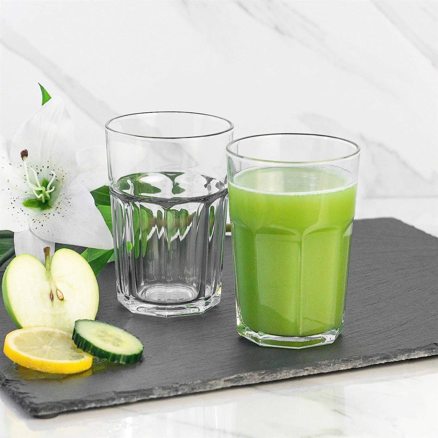 LAV 6X Clear 360ml Aras Highball Glasses