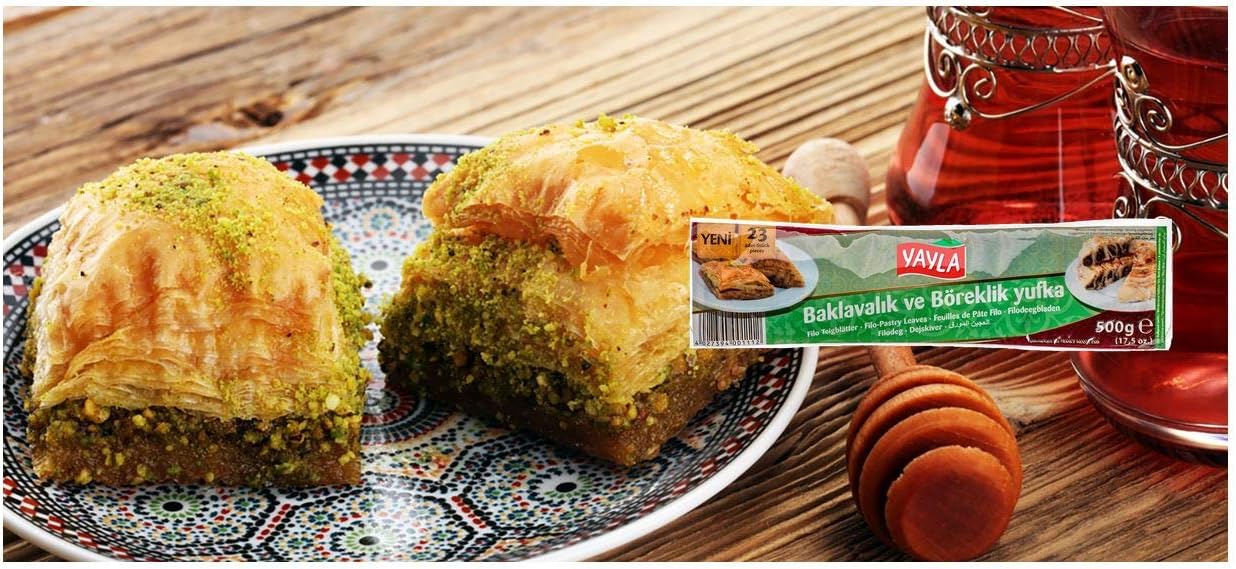 Yayla Baklavalik Ve Boreklik Yufka- Pastry Leaves for Baklava 2x500gr