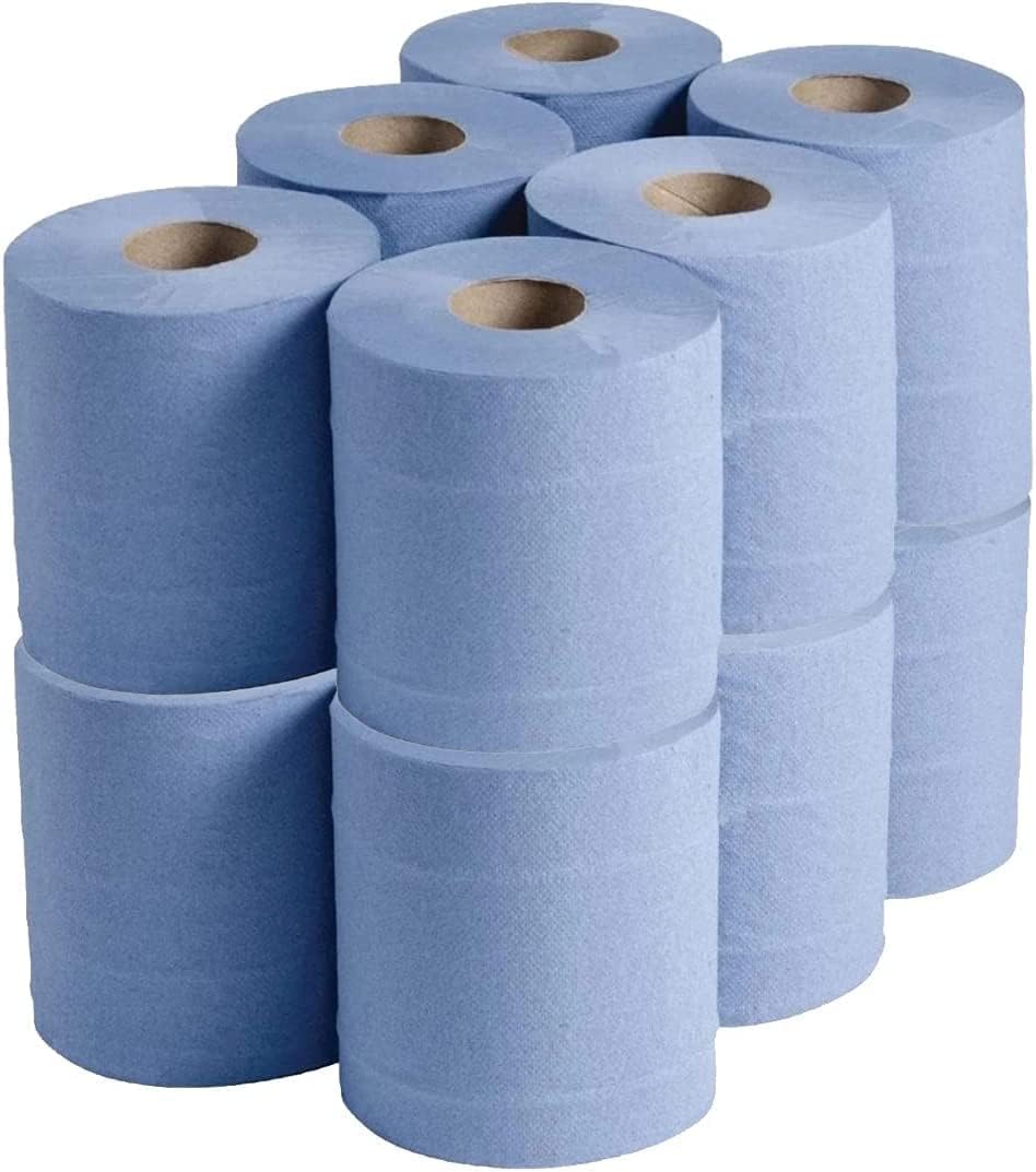 Centrefeed Blue Kitchen & Toilet Wipes Roll