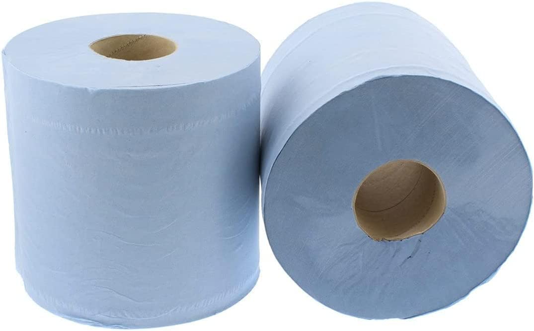 Centrefeed Blue Kitchen & Toilet Wipes Roll