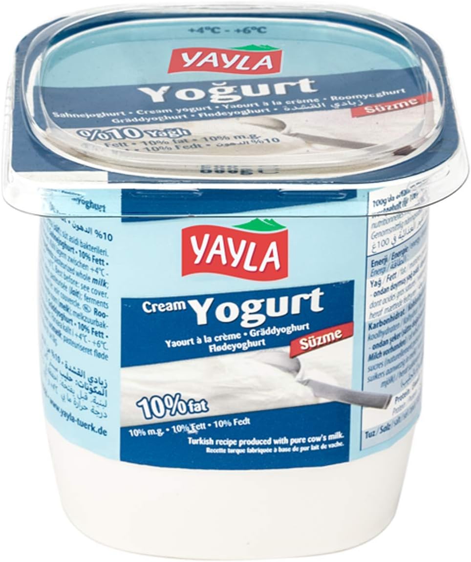 Yayla Cream Yoghurt 10%Fat - Yayla Yogurt 2x500gr