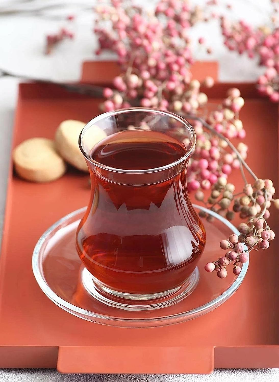 LAV Eda Tea Glasses Set of 12 for 6 People