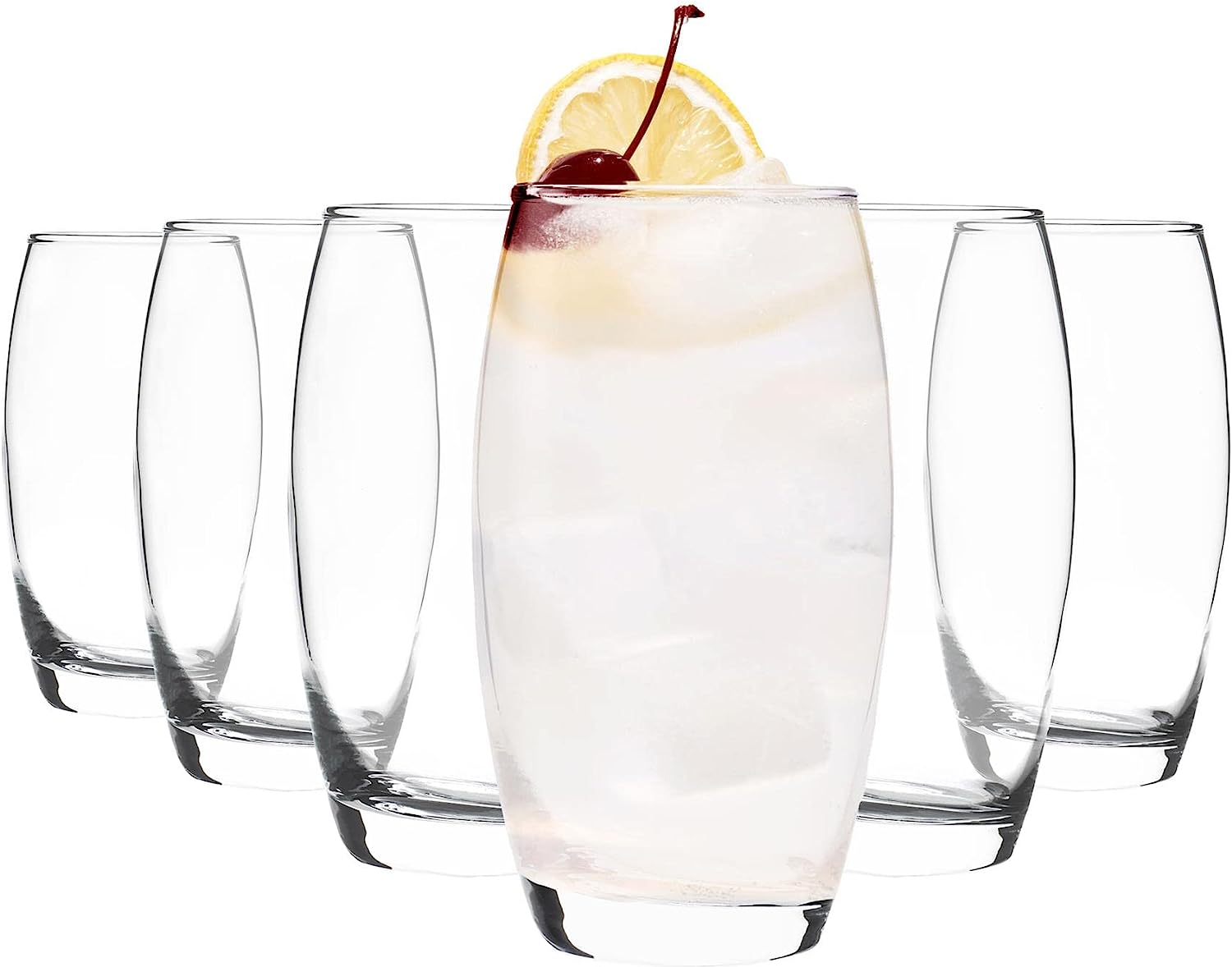 LAV 6x Clear 510ml Empire Highball Glasses