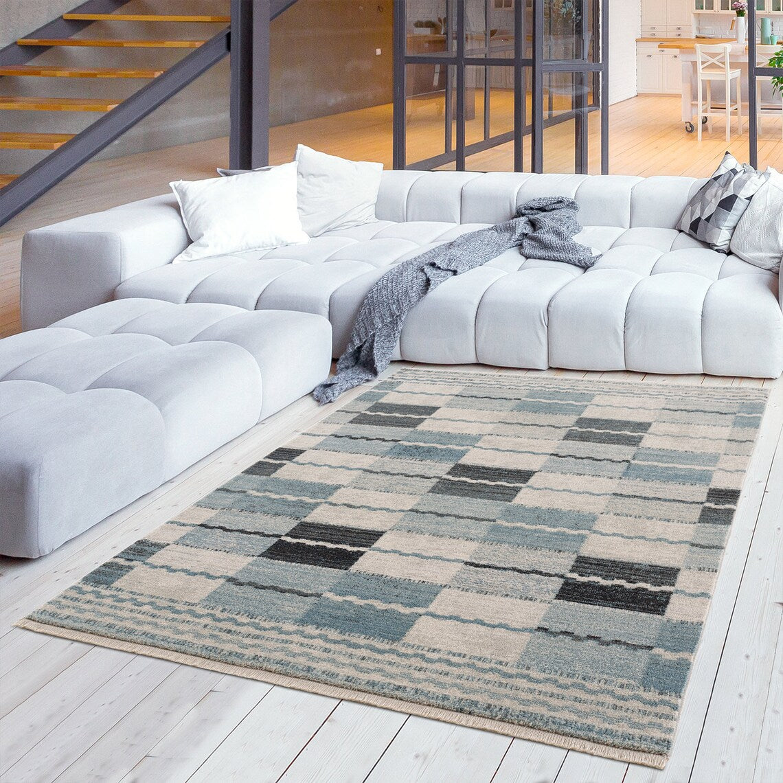 Vintage Stylish High Quality Shaped&Patterned Turkish Traditional Acyrilic Rugs-Carpets
