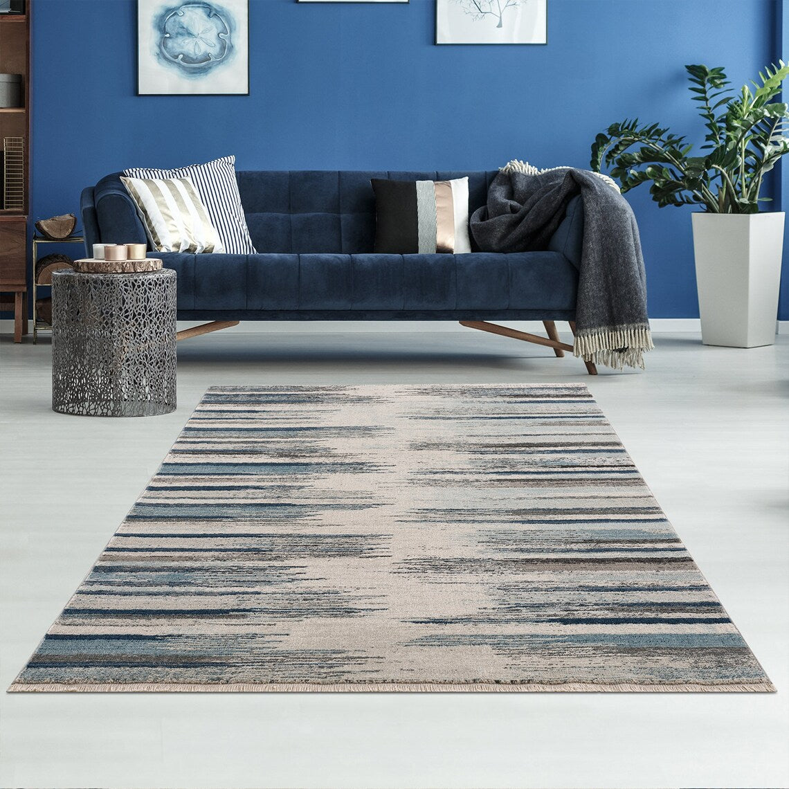 Vintage Stylish High Quality Shaped&Patterned Turkish Traditional Acyrilic Rugs-Carpets