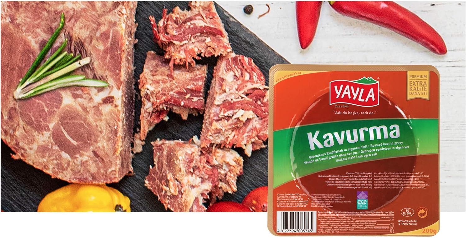 Yayla Roastbeef in Gravy - Kavurma 2x200gr
