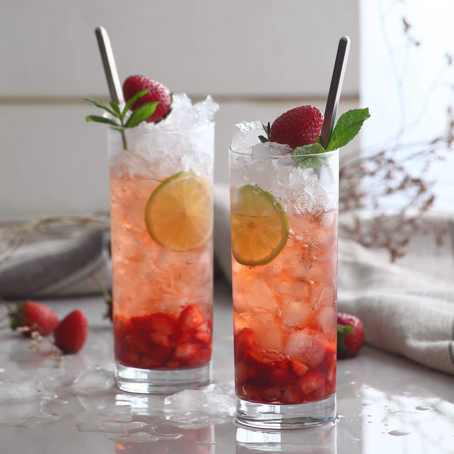 LAV 6X Clear 290cc Liberty Highball Glasses