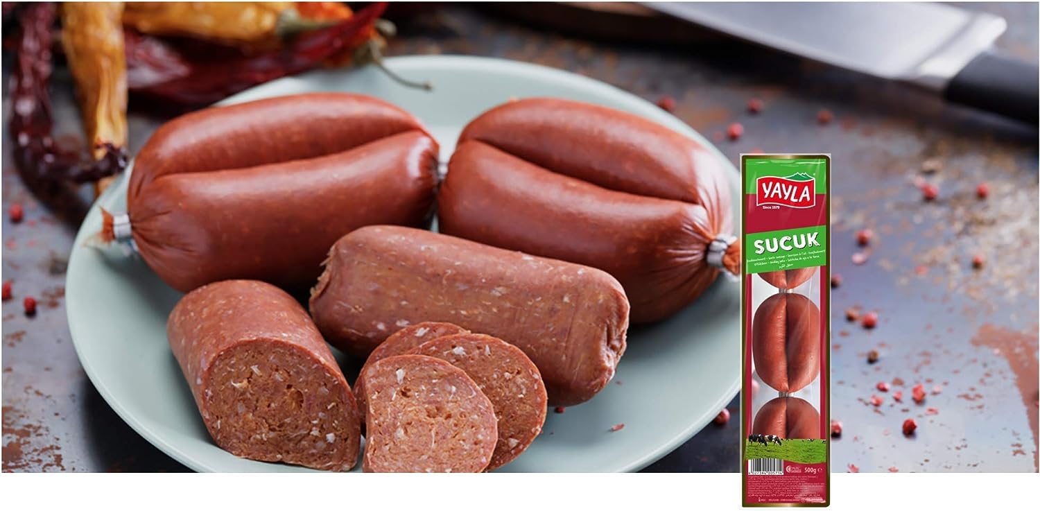 Yayla Garlic Sausage - Yayla Sucuk 500gr