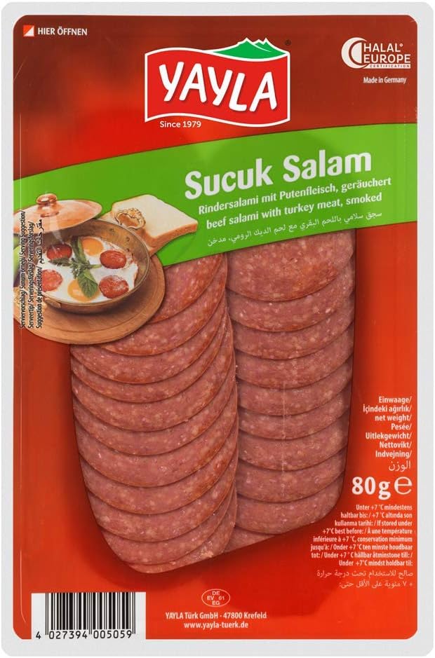 Yayla Sucuk Beef Salami - Sucuk Dana Salam 2x80gr