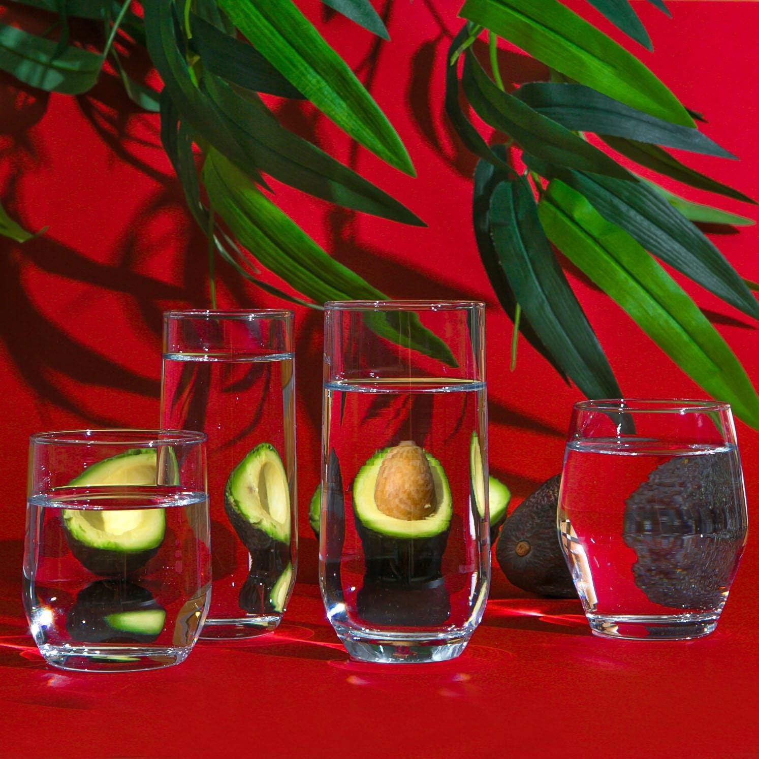 LAV 6X Clear 315ml Sude Highball Glasses