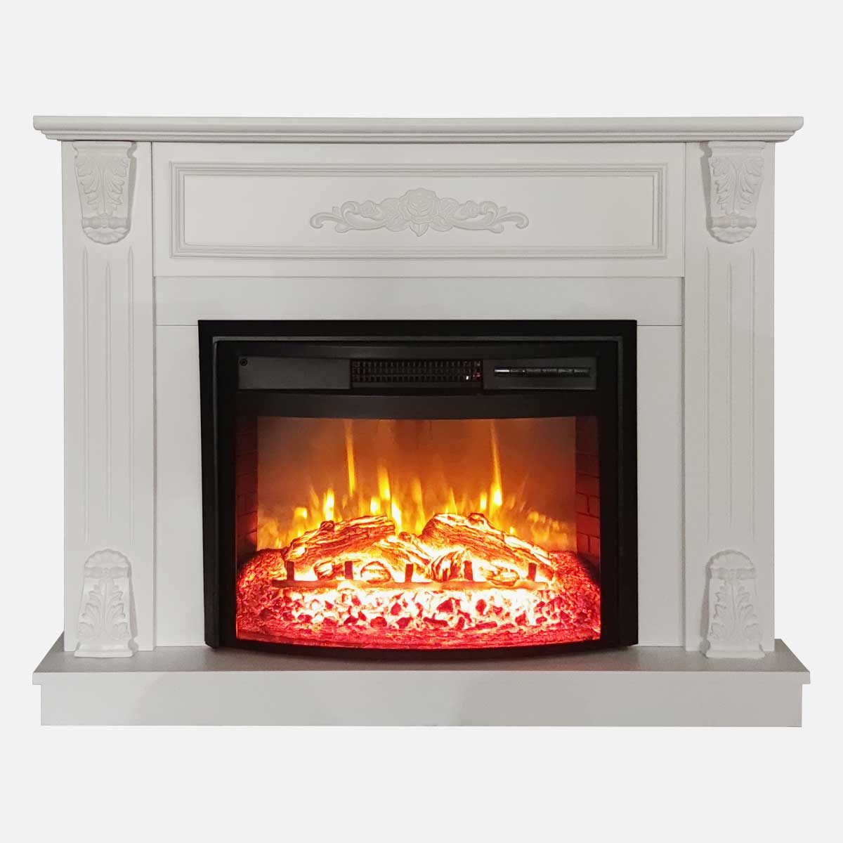 Moena Embroidered Fireplace