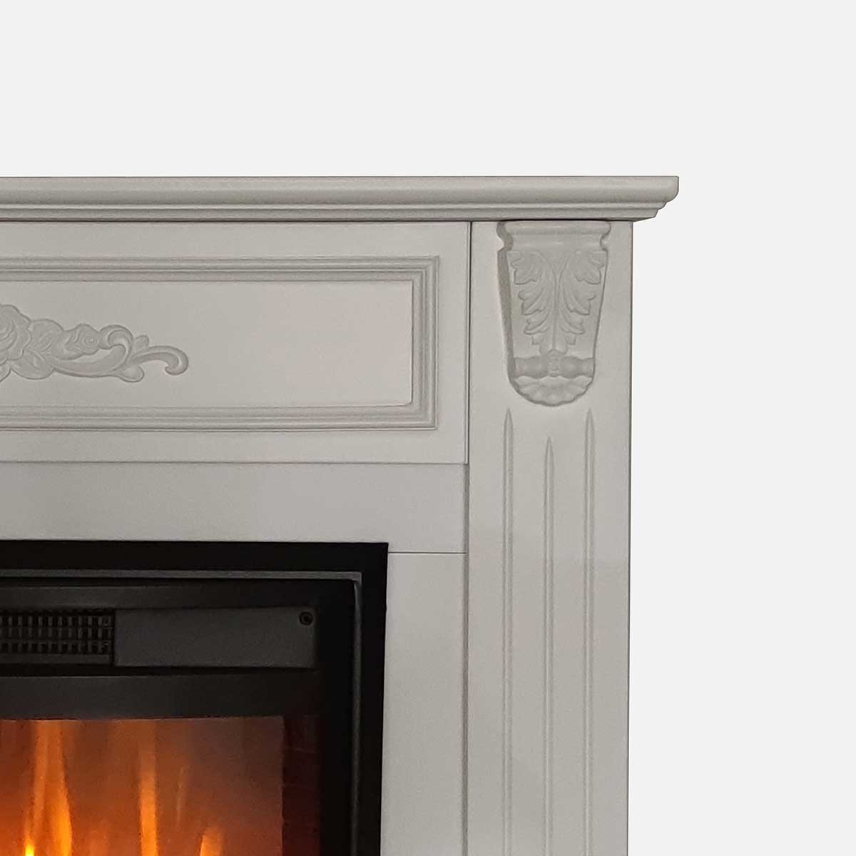 Moena Embroidered Fireplace