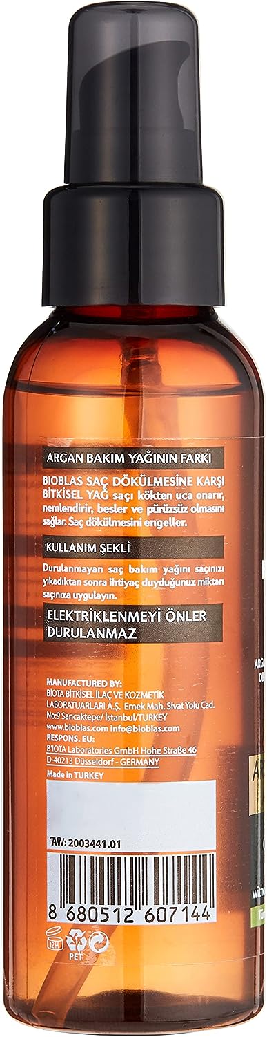 Bioblas Botanic Oils Argan Oil 100ML