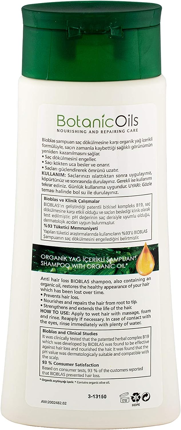 Bioblas Argan Oil Shampoo 360ml