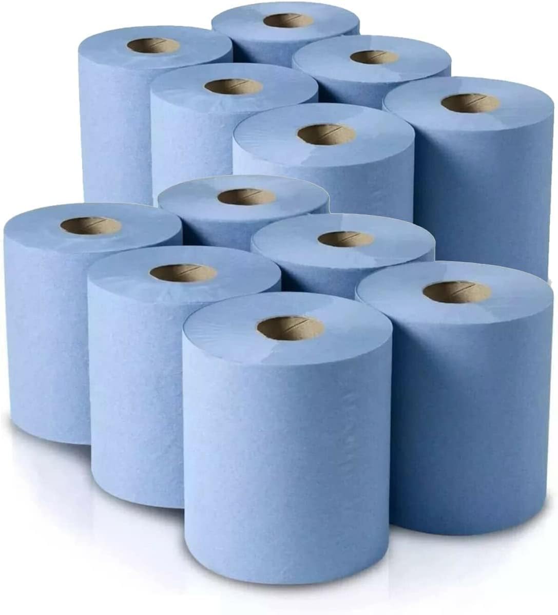 Centrefeed Blue Kitchen & Toilet Wipes Roll