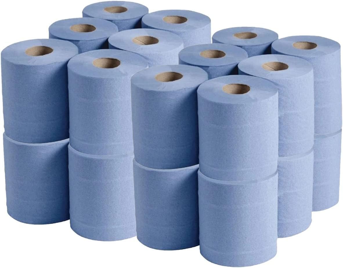 Centrefeed Blue Kitchen & Toilet Wipes Roll