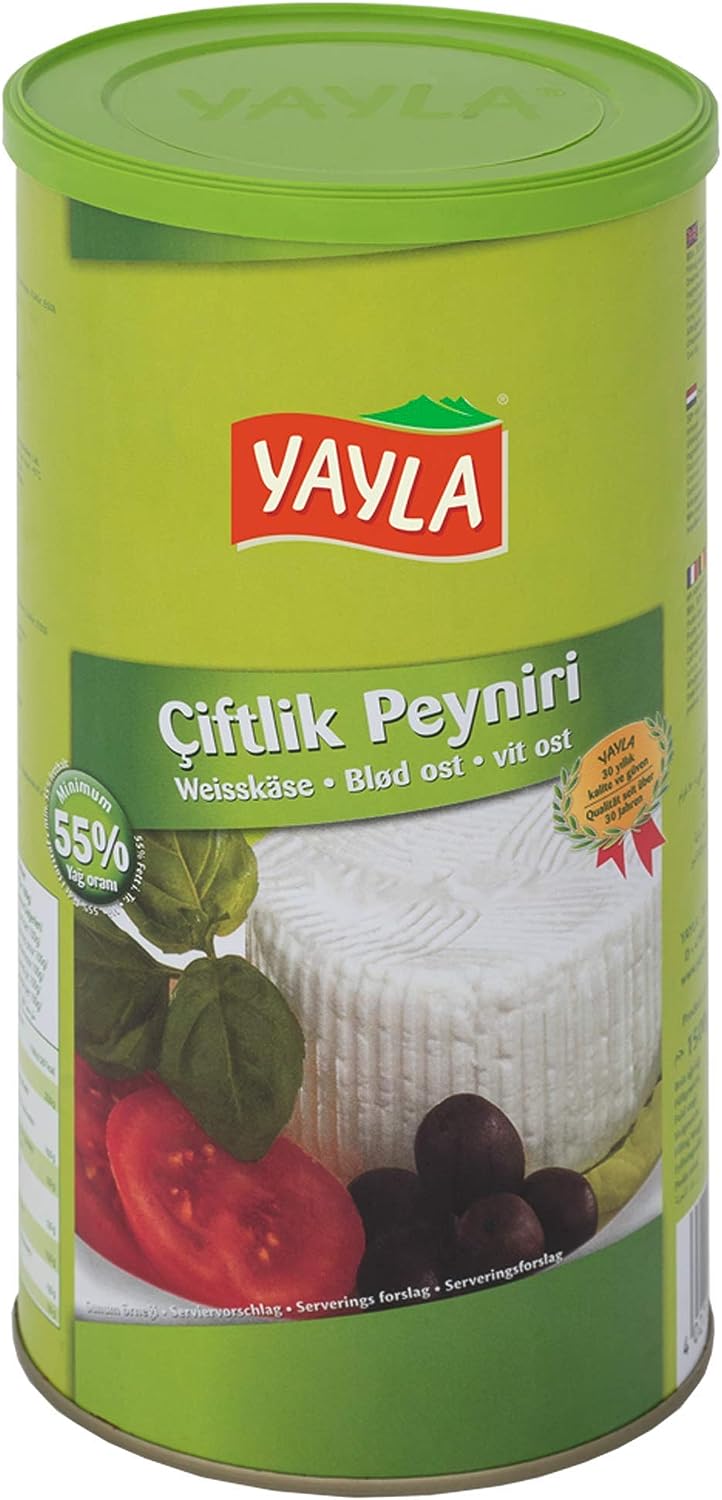 Yayla White Cheese 55% Fat - Ciftlik Peyniri 800gr
