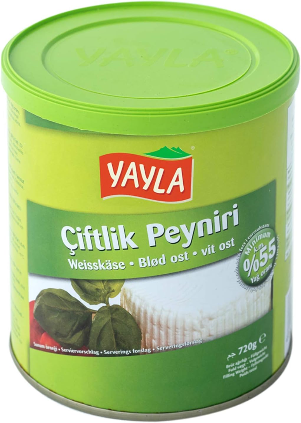 Yayla White Cheese 55% Fat - Ciftlik Peyniri 400gr