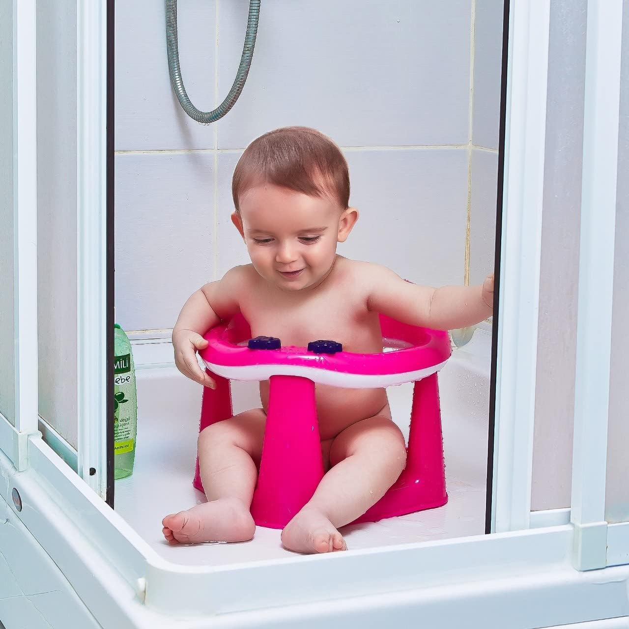 3 in 1 Baby Toddler Child Bath Support Seat Pink