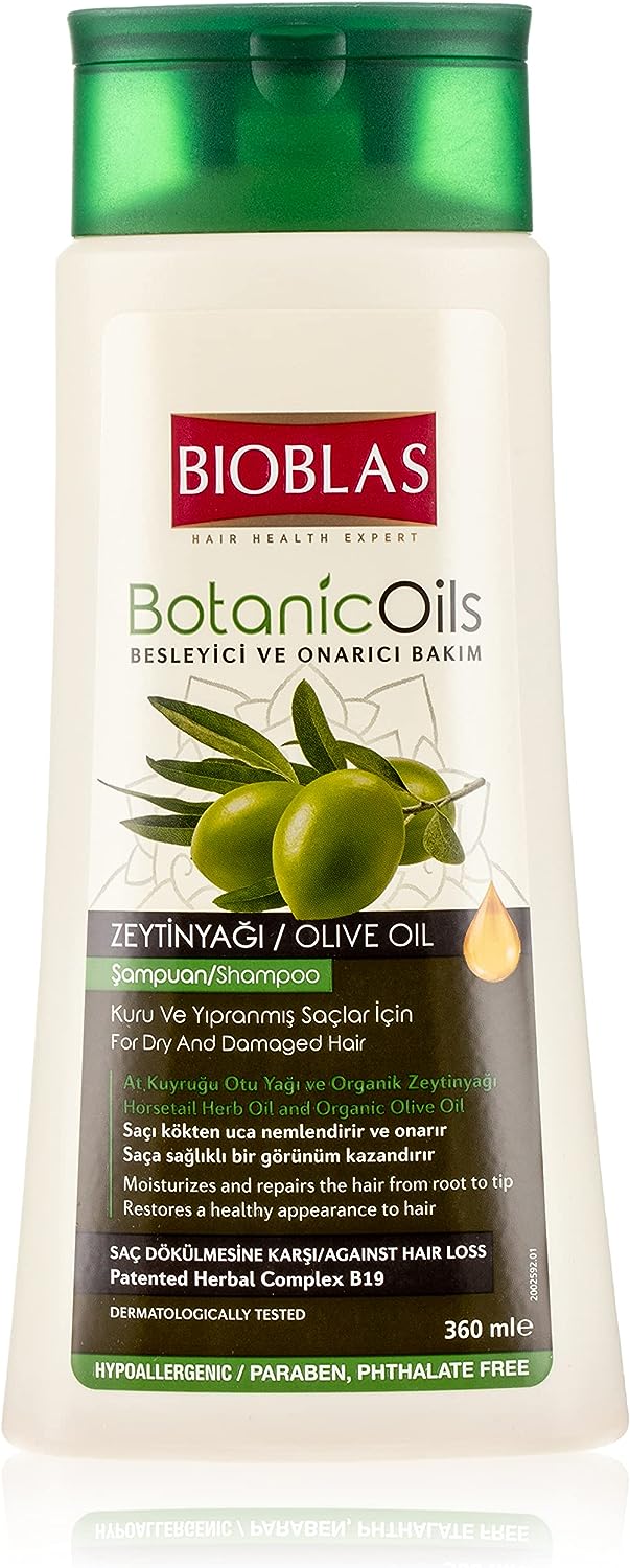 Bioblas Botanic Oils Olive Oil Shampoo 360ml