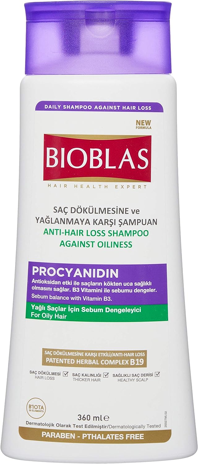Bioblas For Oily Hair Shampoo 360ml